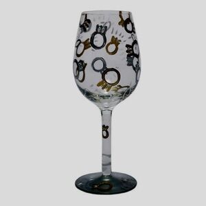 Lolita “Wedding Toast” 15 oz “Wedding Toast” Wine Glass Stemware